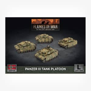 Panzer III Tank Platoon (x4)