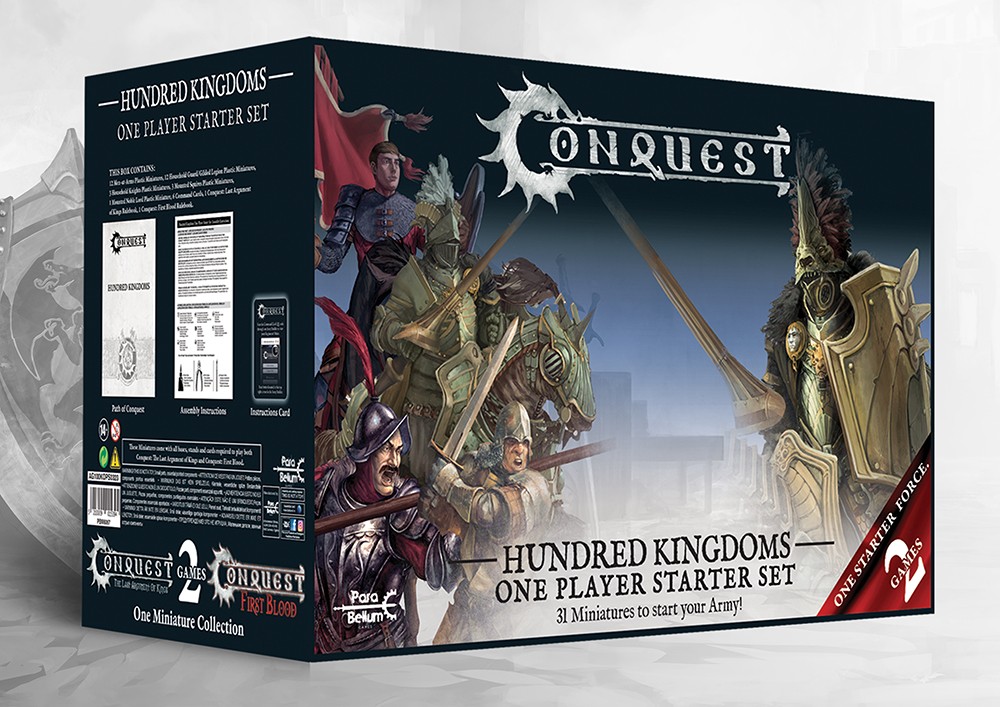 Hundred Kingdoms: Conquest 1 player Starter Set 2023