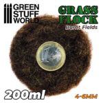 Static Grass Flock 4-6mm – Burnt Fields 200 ml