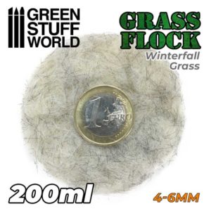 Static Grass Flock 4-6mm - Winterfall Grass 200 ml