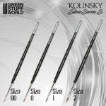 Silver Series (S) Kolinsky Brush Set (Serie-S)