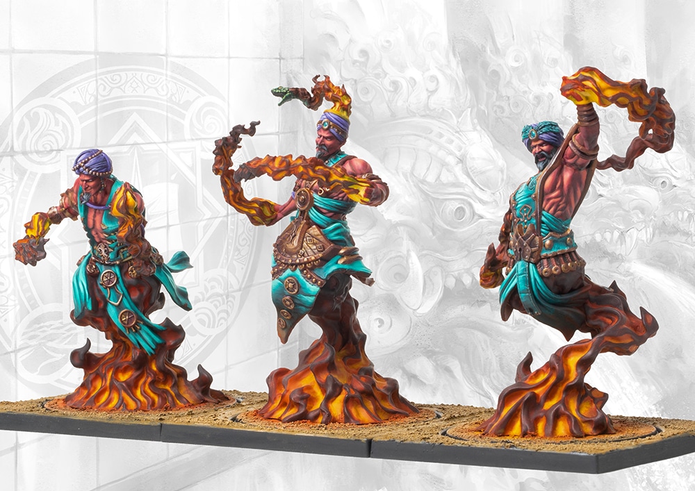Sorcerer Kings: Efreet Flamecasters