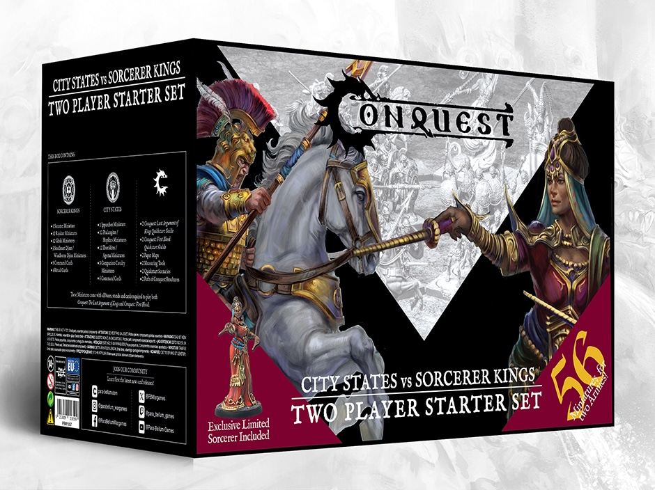 Conquest - Sorcerer Kings vs City States Two player Starter Set 2024