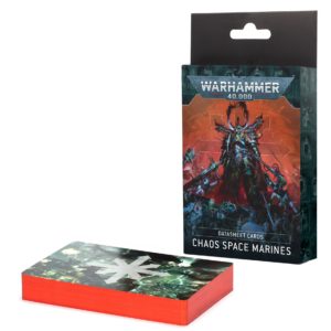Datasheet Cards: Chaos Space Marine (English)
