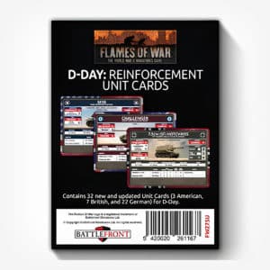 D-Day: Reinforcement Unit Cards
